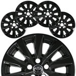 4 Fit Toyota Camry Le 2018-2020 Black 17" Wheel Skins Full Rim Covers Hub Caps. Fixed Price $89.99.