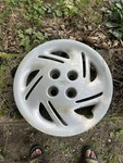 Scratches 97 98 99 00 01 02 Ford Escort 14'' Wheel Cover Hub Cap F7C6-1130-AD. Fixed Price $11.99.