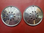 1971 Plymouth Duster Valiant Barracuda Hubcap 14" Wheel Covers Pair Two. Fixed Price $41.25.