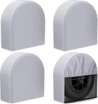 Eletecpro Rv Tire Covers Set 4 With Waterproof Coating And Heavy Duty 600D. Fixed Price $35.99.