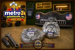 (2) 2019-2023 Ram 3500 Chrome Logo Center Front Cap Oem 68718757AA / 6MP52SZ0AB. Fixed Price $150.95.