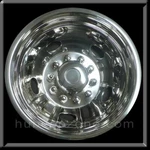 (1) Rear Chevy 19.5" Dually Wheel Simulator 1974-2004 Chevrolet Truck, Rv 10 Lug. Fixed Price $150.00.