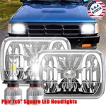 For Mazda B2200 B2600 B2000 RX-7 Glc 7X6" 5X7" Inch Black Led Headlight Dot A++. Fixed Price $44.80.