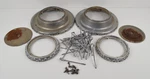 1960S 1970S Wire Wheel Cover Hubcap Parts Hardware Spokes Ford Mopar Gm. Fixed Price $35.99.