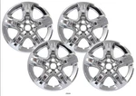 SET/4 Jeep Compass Sport Latitude 23-24 Chrome 17" Wheel Skins Hub Caps. Fixed Price $80.00.