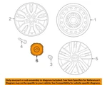 Gm Oem 15-18 City Express Wheels-center Cap 19317321. Fixed Price $87.33.