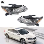 For 2016 2017 2018 Nissan Altima Lh&rh Halogen Headlight Headlamps Black Housing. Fixed Price $120.88.