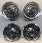 Set 1974 - 1979 Ford Thunderbird 15" Wire Spoke Hubcaps Wheel Covers. Fixed Price $185.99.