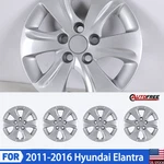 15" For 2011-2016 Hyundai Elantra Wheel Covers Silver Set Of 4 Direct Replace. Fixed Price $44.99.