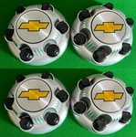 New 4PC.2000-2010 Chevy 1500 Truck Van 16" 17" Lug Silver Wheel Center Hub Cap. Fixed Price $54.99.