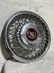 1989-1993 Cadillac Deville Eldorado Seville 15 Wire Wheel Cover Hub Cap. Fixed Price $79.00.