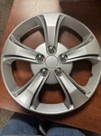 VL-616 14" Set Of Metallic Silver Wheel Covers Full Rim Snap On Hub Caps. Fixed Price $28.99.