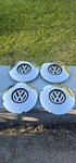 Set Genuine Oem Vw Center Hub Wheel Cover Beetle & Convertible 2012-2019. Fixed Price $200.00.