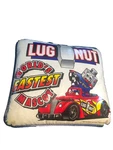Lug Nut Mascot Lowes Charlotte Motor Speedway Bleacher Seat Bench Cushion Nascar. Fixed Price $19.95.