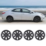 4PCS 16''WHEEL Rim Cover Hubcaps For 2009-2019 Toyota Corolla Black Rings Set. Fixed Price $50.99.