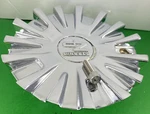 Dz Wheels Center Chrome Hubcap Rim Cover Pn: PCA2650 W/bolt. Fixed Price $90.00.