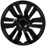 17" Black Set Of 4 Covers Full Rim Hub Caps Fit R17 Tire & Steel Wheels. Fixed Price $84.99.