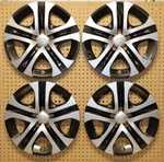 Set Fits 2016 2017 2018 Toyota RAV4 17" Silver Black Hubcap Wheel Cover 61179. Fixed Price $96.95.