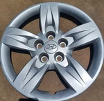 Hyundai Sante Fe Hubcap, 2007- 2012, Fits 16 Inch Wheels 52960 0W100 Repainted. Fixed Price $19.95.