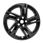Coast To IWCIMP418BLK 18" Gloss Black 5-SPOKE Snap-on Wheel Skin 4PC. Fixed Price $113.99.