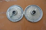 1966 Dodge Dart Coronet Pair Oem 14" Wheel Cover Hubcaps With Emblem 2534783. Fixed Price $32.00.