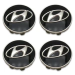 Hyundai Genesis Santa Fe Wheel Center Hubcaps Oem 52960-2M000 70825 Black. Fixed Price $24.33.