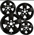 4 Fits Dodge Ram 1500 Truck 2013-2023 Black 17" Wheel Skins Hub Caps Rim Covers. Fixed Price $64.99.
