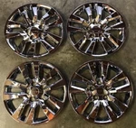 Fits '13-16 Nissan Altima # 505-16C 16" Chrome Snap On Lug Hubcaps New Set 4. Fixed Price $105.00.