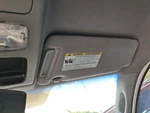 2008 Toyota Tacoma Passenger Sun Visor Gray Used Oem 268-11290AR. Fixed Price $80.70.
