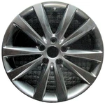 Wheel Rim Chrysler Dodge 200 Avenger 18 2011-2015 5NL47DX8AA Oem Black 2504. Fixed Price $209.00.