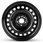 New Wheel For 2014-2018 Fiat 500L Inch 16X6.5" Painted Black Steel Rim. Fixed Price $99.92.