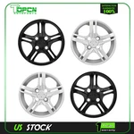 4 Set Inch Wheel Hub Caps Silver Snap On For R13 Tire & Rim Covers Kit. Fixed Price $31.09.