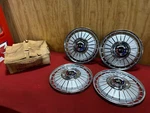 Nos 1962 Ford Galaxie Hubcaps C2AZ-1130-B Fomoco Xl 500. Fixed Price $1000.00.