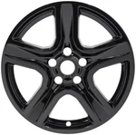 One 2016-2024 Chevrolet Camaro / Lt 18" 5 Spoke Black Wheel Skin # 8801-GB. Fixed Price $34.99.