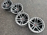 17" Rugged Ridge Wrangler Gladiator Jeep Jk Jl 5X127 Wheels Rims Rhino Kmc Spade. Fixed Price $988.00.