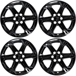 8PC 18" Gloss Black Snap-on Wheel Skins Hubcap Covers For 23-26 Chevy Blazer. Fixed Price $154.99.