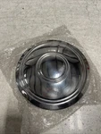 U.s. Wheel C55S, Hub Cover Snap-on Smoothy Polished Stainless Steel. Fixed Price $40.25.