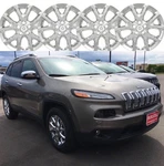 2014-2018 Jeep Cherokee Latitude IMP-382X 17" 5 Y Spoke Chrome Wheel Skins SET/4. Fixed Price $199.99.
