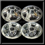 09-2010 Chevy Silverado 3500 17" Dually Chrome Wheel Simulators And Center Caps. Fixed Price $699.00.