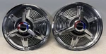 Pair 1964 - 1965 Ford Mustang 13" Spinner Hubcaps Wheel Covers. Fixed Price $174.99.