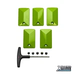 Kmc Series XD827 Fullspoke Wheel Insert 20X9 -12 Green 5 Pcs 827FS29012N-GN. Fixed Price $49.99.