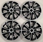 15" Set Of 4 Wheel Covers Fits R15 Tire Steel Rim Hub Caps*black&white 15''. Fixed Price $39.98.
