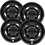 4 Ice Black 17" Impostor Wheel Skins 10-21 Ford Superduty 250/350 Rim Covers. Fixed Price $98.95.