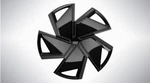 Genuine Volvo Aero Wheel Cover (black/grey, 22", Individual) - 32400398. Fixed Price $124.57.