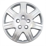New Set Of 4, 16 Inch Silver 7 Spoke Aftermarket Wheel Covers. Fixed Price $57.84.