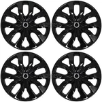 4 Fits Nissan Versa 2007-2023 Black 15" Snap On Hub Caps Wheel Rim Full Covers. Fixed Price $64.99.