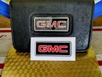 1973-87 Gmc Truck Steering Wheel Horn Button Replacement Vinyl Decal Free Ship. Fixed Price $12.95.