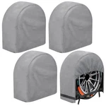 K-musculo Rv Tire Covers 4-PACK, 5 Layer Nonwoven 24"-26" Dia., 4PACK-GRAY. Fixed Price $41.06.