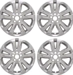 New Set Of 4 Chrome 17" Wheel Skins Covers Hub Caps For 2015-2017 Chrysler 200. Fixed Price $97.95.