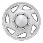 Coast Wheel Cover - 16 Inch 7 Spoke Painted Silver Abs Plastic Set Of 4. Fixed Price $105.15.